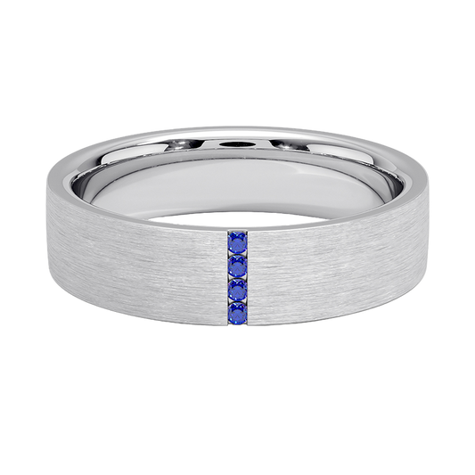 Alon Sapphire Wedding Ring