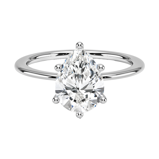 Aimee Solitaire Diamond Engagement Ring