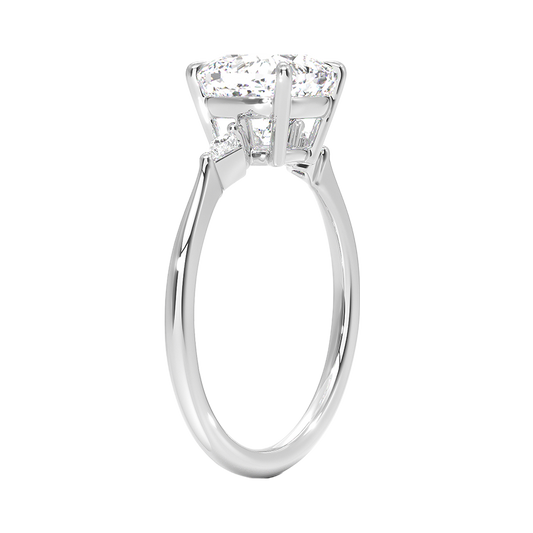 Astrid Three Stone Diamond Engagement Ring