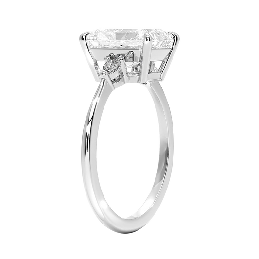 Astraea Three Stone Diamond Engagement Ring