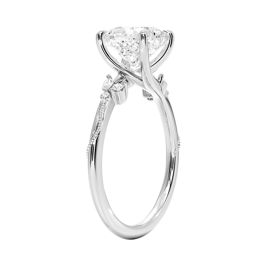 Anna Wildflower Diamond Engagement Ring