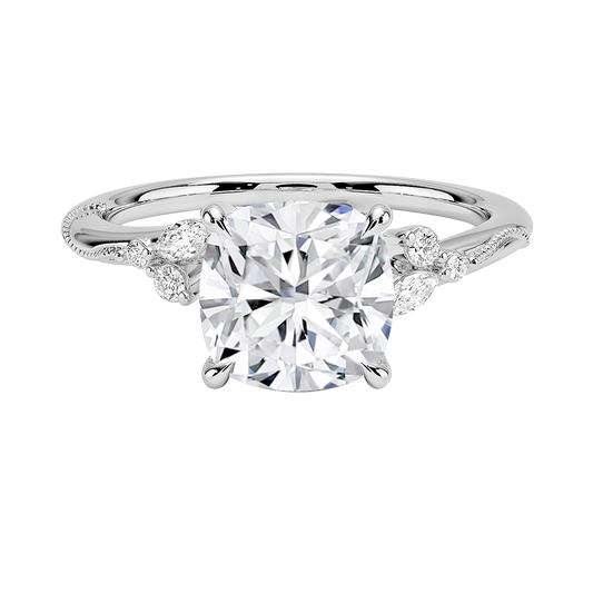 Anna Wildflower Diamond Engagement Ring