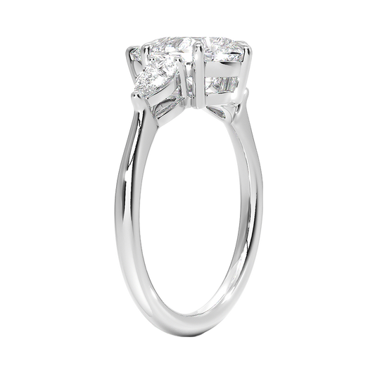 Cynthia Three Stone Diamond Engagement Ring