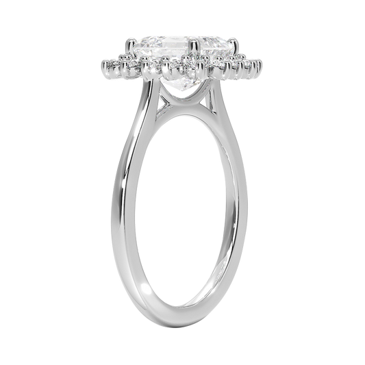 Elanor Halo Diamond Engagement Ring