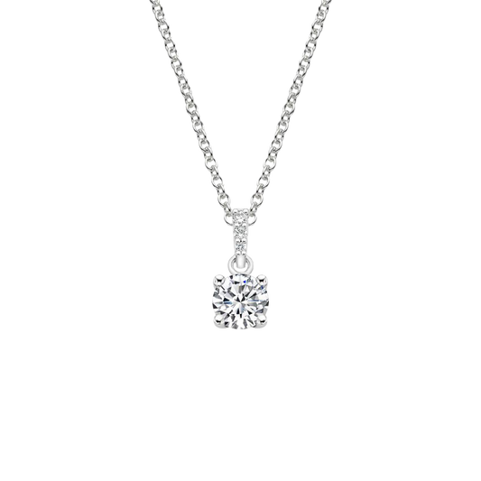 Ellinor Pavé Diamond Bail Pendant