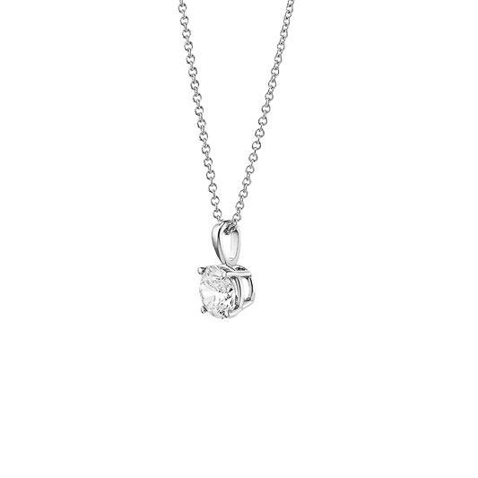 Fayette Single Bail Four Prong Pendant