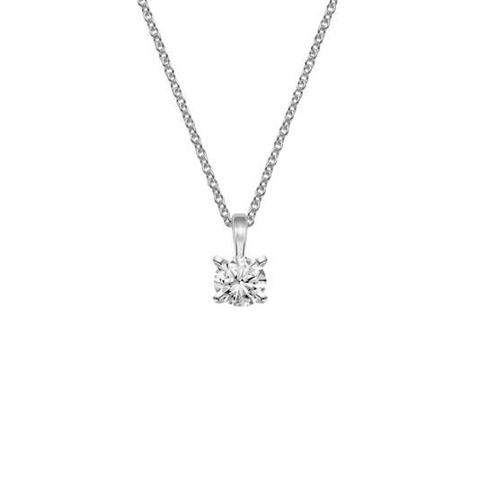 Fayette Single Bail Four Prong Pendant