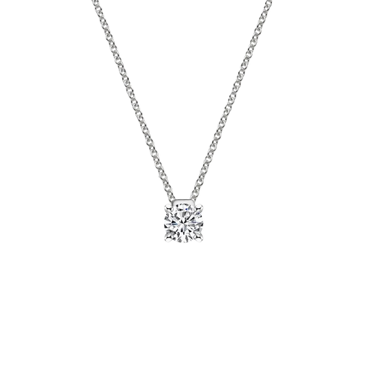 Lavone Floating Solitaire Pendant