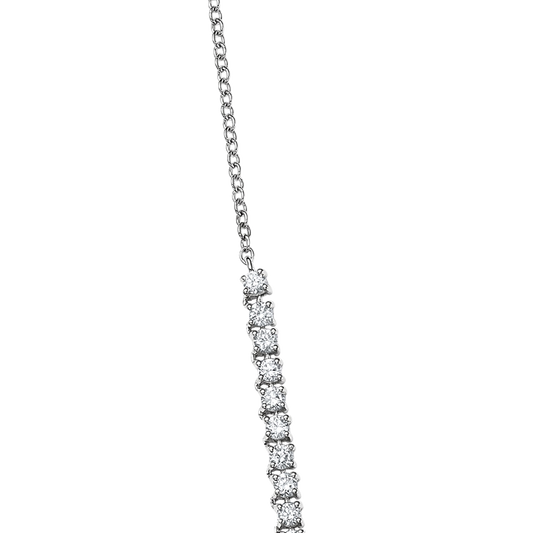 Sharalyn Petite Diamond Tennis Necklace