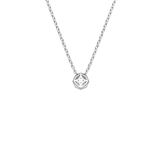 Teagan Art Deco Bloom Diamond Pendant