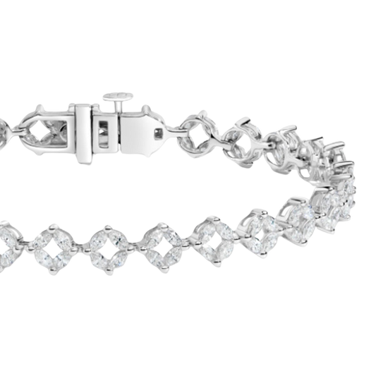 Audine Prism Diamond Tennis Bracelet