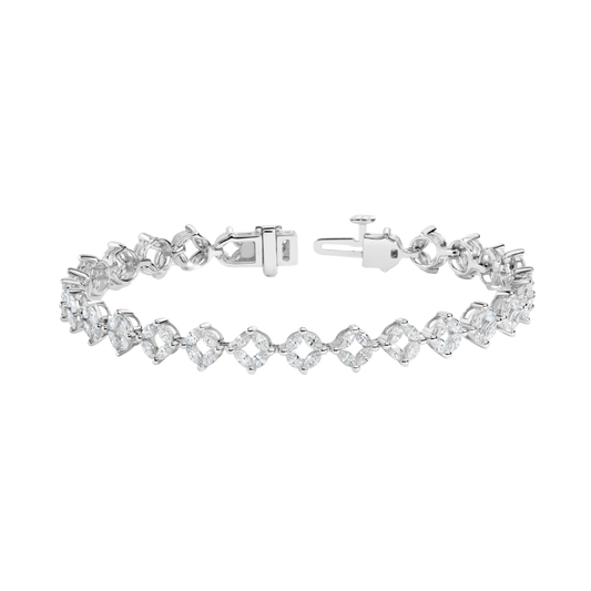 Audine Prism Diamond Tennis Bracelet