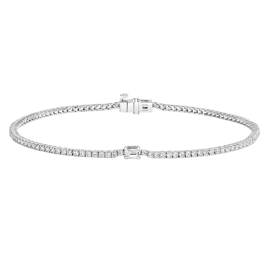 Cielo Cassandra Diamond Tennis Bracelet