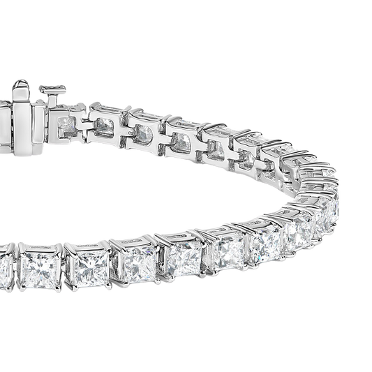 Clarisse Édith Princess Diamond Tennis Bracelet