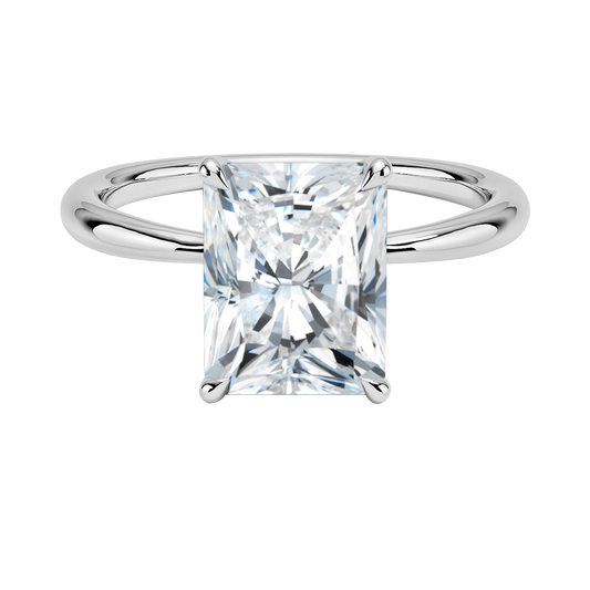 Freezia Solitaire Diamond Engagement Ring