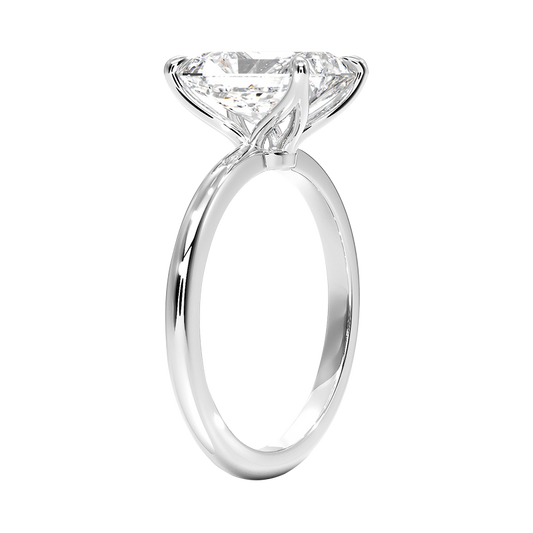 Fleur Solitaire Engagement Ring