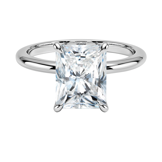 Fleur Solitaire Engagement Ring