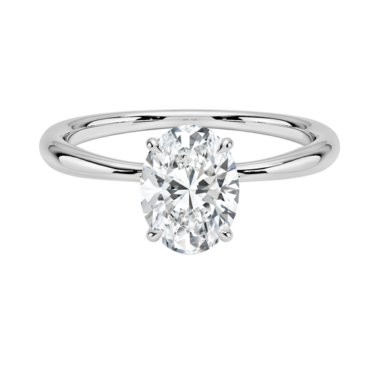 Freesia Solitaire Engagement Ring