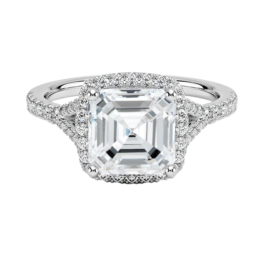 Joylin Halo Diamond Engagement Ring