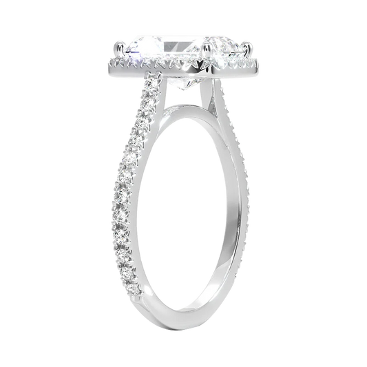 Luxe Antheia Halo Diamond Engagement Ring