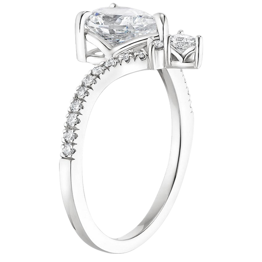 Nouveau Diamond Engagement Ring