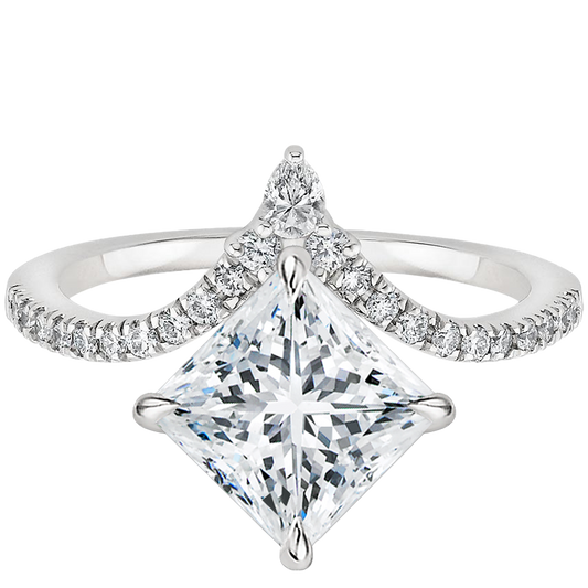 Nouveau Diamond Engagement Ring