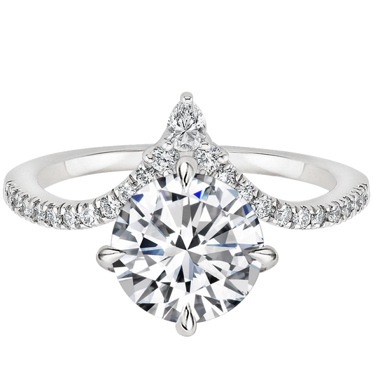 Nouveau Diamond Engagement Ring