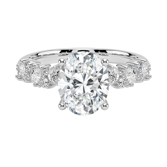 Olivetta Diamond Engagement Ring