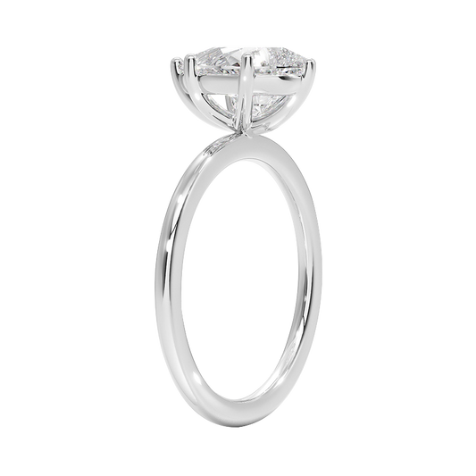 Perfect Fit Solitaire Diamond Engagement Ring