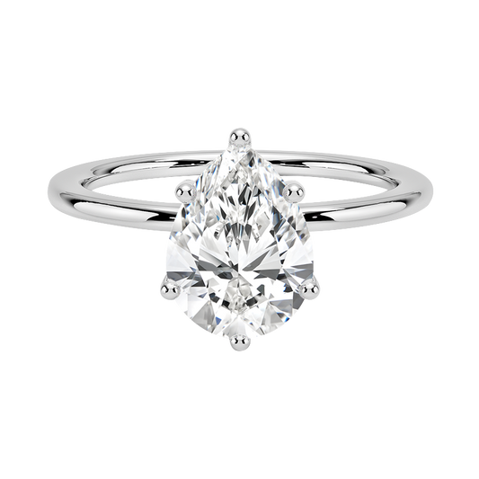 Perfect Fit Solitaire Diamond Engagement Ring