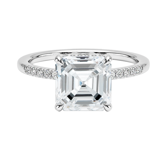 Petite Vivienne Diamond Engagement Ring