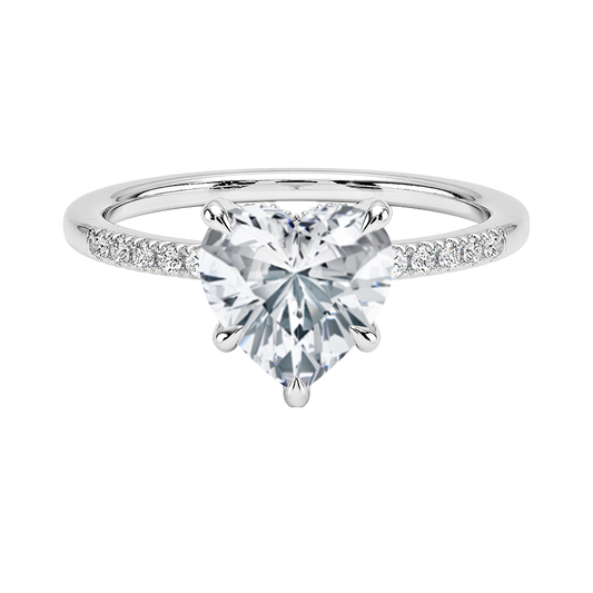 Petite Viviana Diamond Engagement Ring