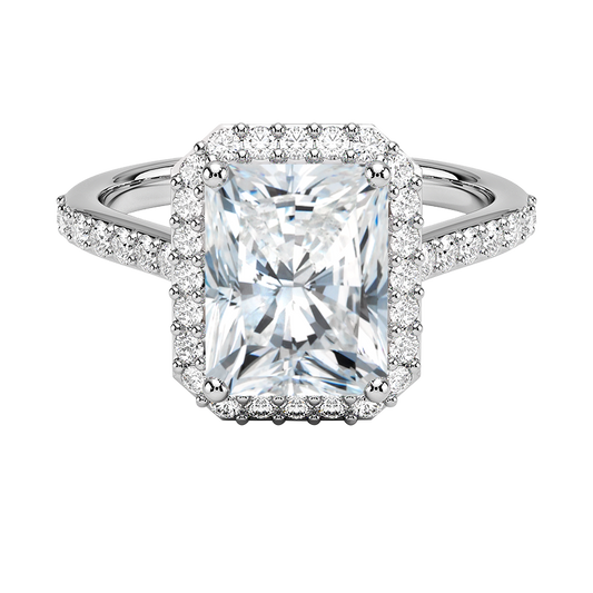 Theia Halo Diamond Engagement Ring