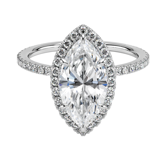 Waverly Halo Diamond Engagement Ring