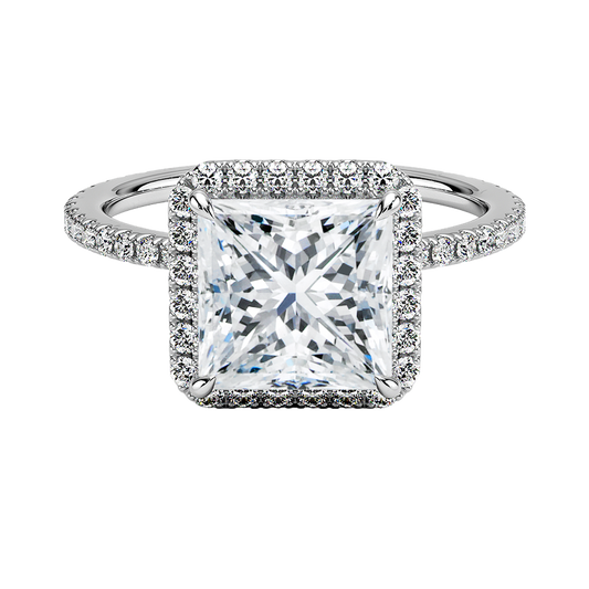 Waverly Halo Diamond Engagement Ring