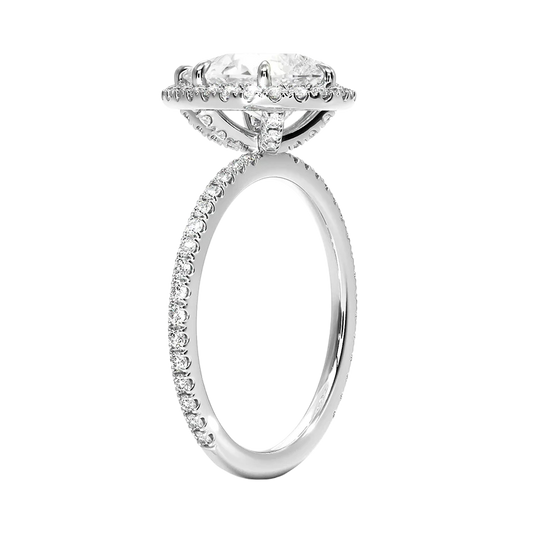 Waverly Halo Diamond Engagement Ring