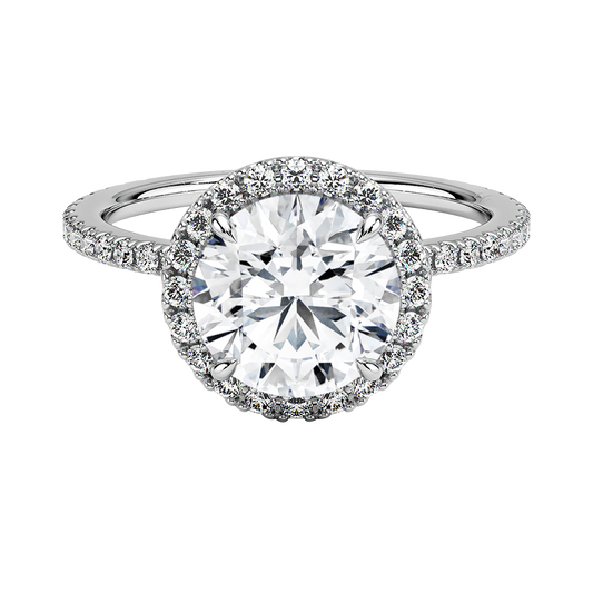 Waverly Halo Diamond Engagement Ring