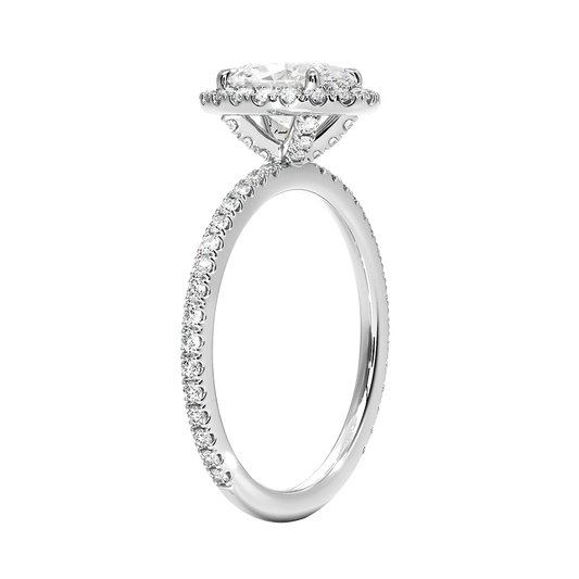 Waverly Halo Diamond Engagement Ring