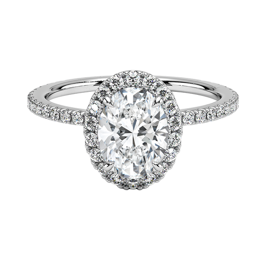 Waverly Halo Diamond Engagement Ring